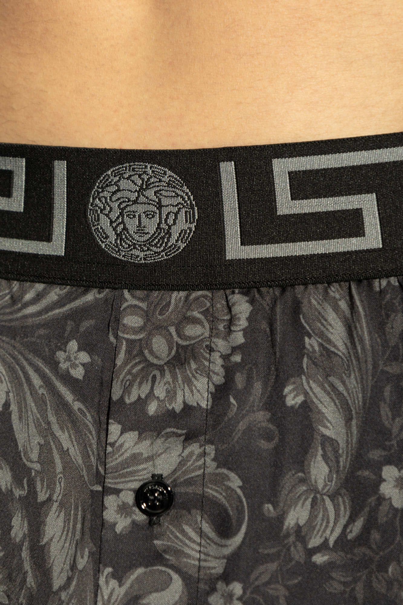 Versace Underwear shorts with barocco pattern | Men's